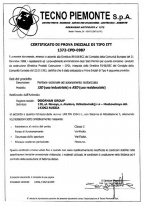 Сертификат соответствия ворот серий RSD и ISD EN 13241-1